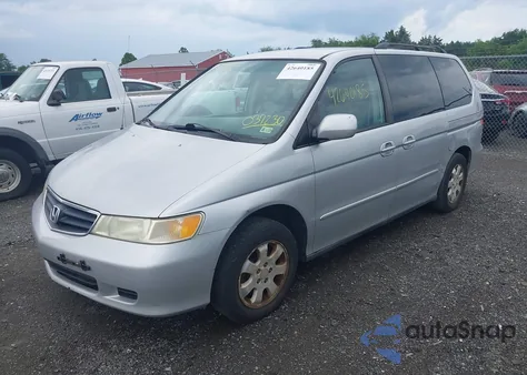 2003 Honda Odyssey Ex-L из США, поврежденный, VIN 5FNRL18963B037230